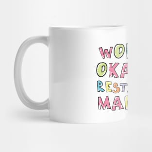 World's Okayest Restaurant Manager Gift Idea Mug